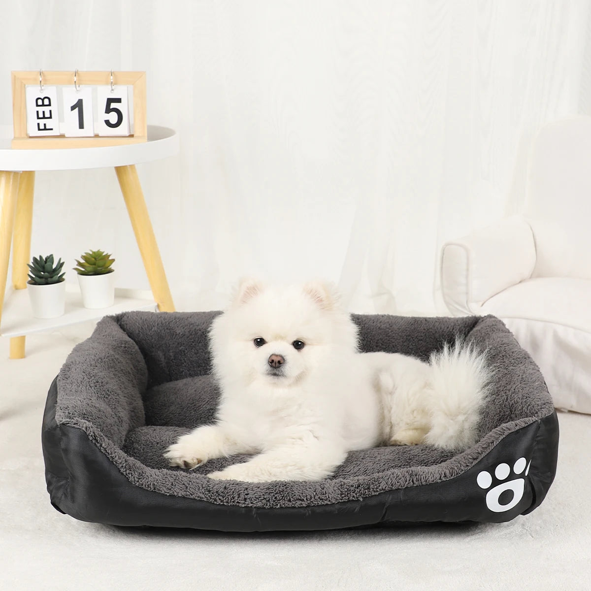 Fluffy Dog Bed