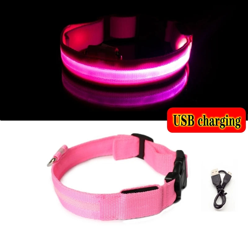 LED Rechargeable Dog Collars
