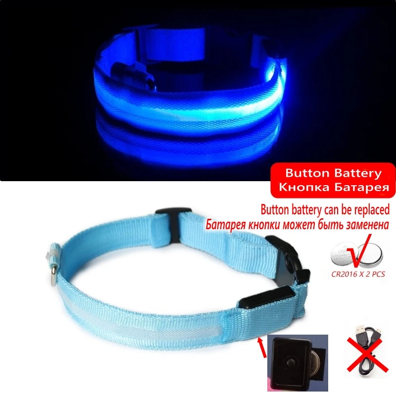 LED Rechargeable Dog Collars